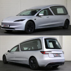 Tesla Model 3 Hearse