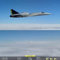 Boom XB-1 Demonstrator Supersonic Flight First Time