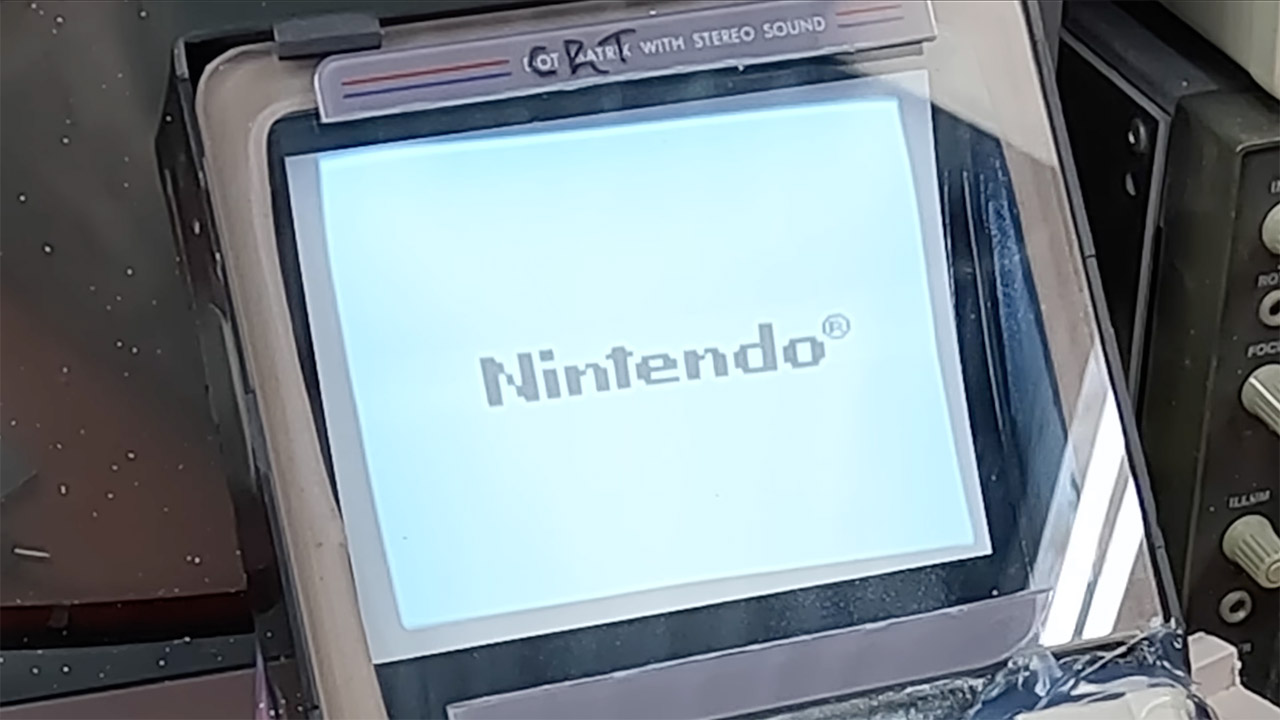 Nintendo Game Boy CRT Screen Mod