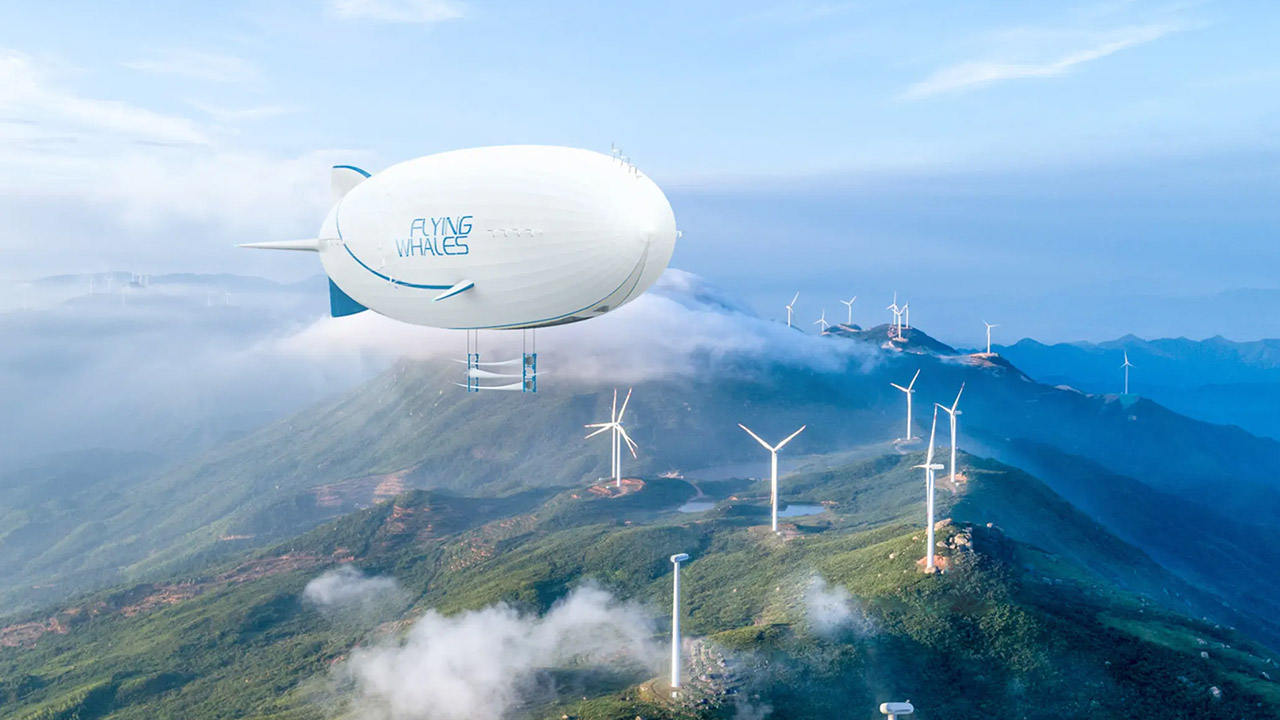 Flying Whales Hybrid Airship Blimp