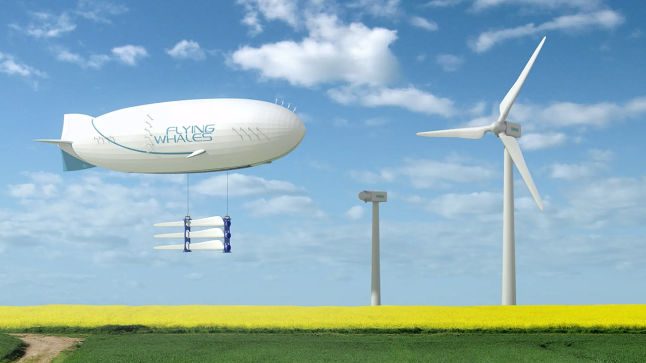 Flying Whales Hybrid Airship Blimp