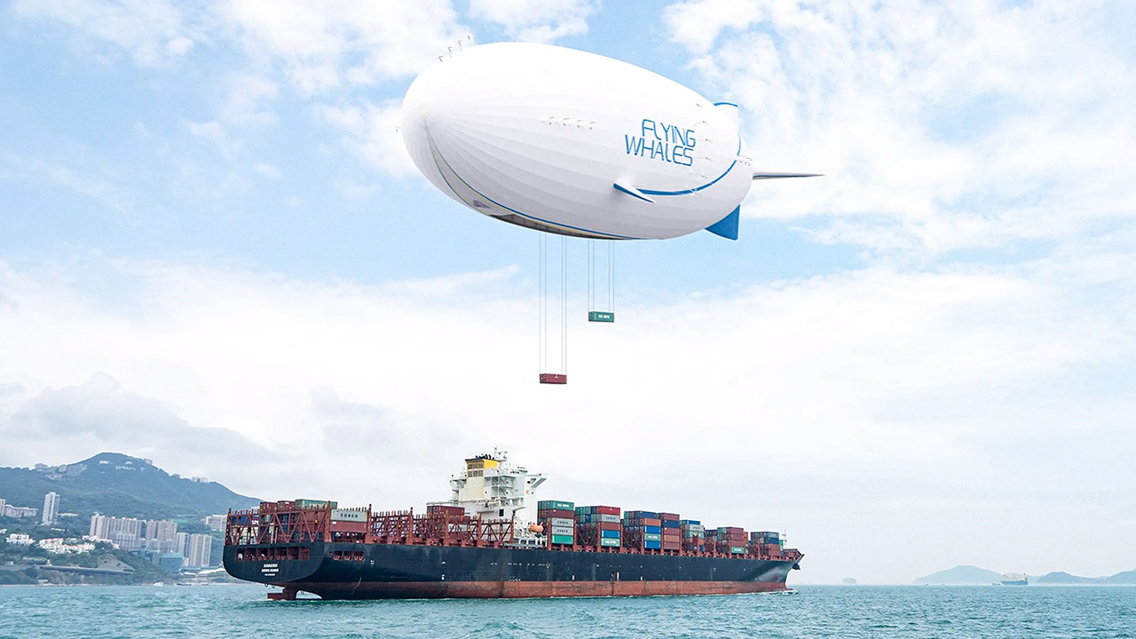 Flying Whales Hybrid Airship Blimp
