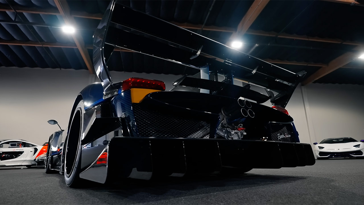 Pagani Zonda Revolucion Track Test