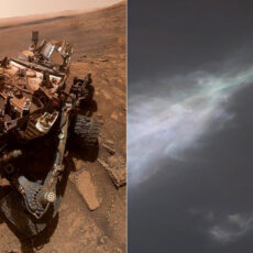 NASA Curiosity Mars Rover Feather Cloud