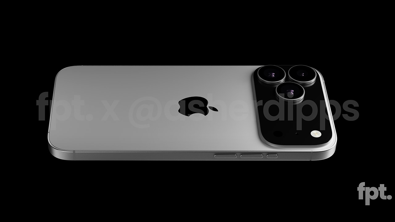 Apple iPhone 17 Pro Render Leak Spy Shot