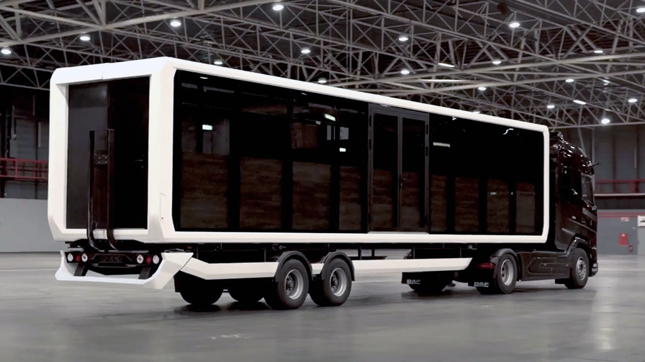 Expandable Mansion Trailer