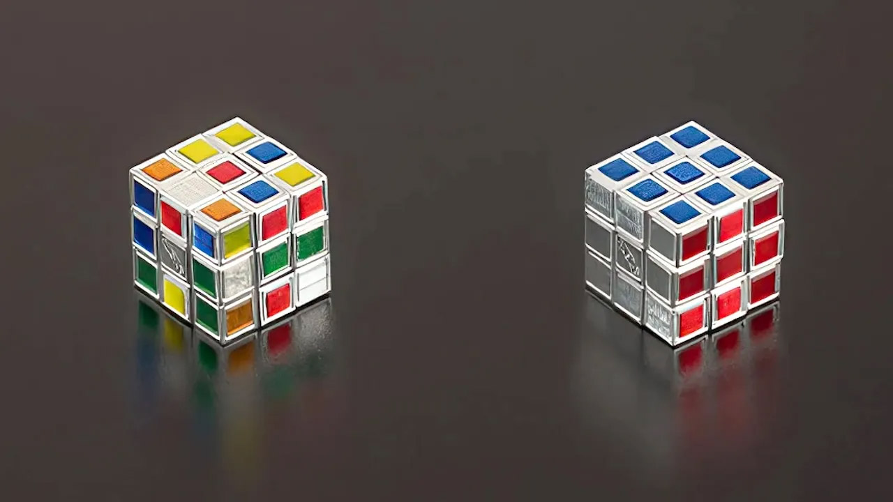 Megahouse World's Smallest Rubik's Cube 0.5cm Tall