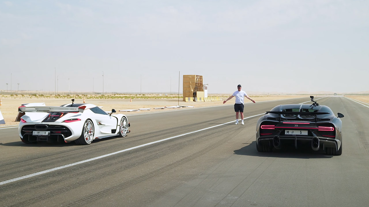 Koenigsegg Jesko Bugatti Chiron Super Sport Hypercar