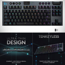 Logitech G915 TKL Tenkeyless Lightspeed Keyboard