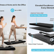 Lichico Walking Pad Under Desk Treadmill