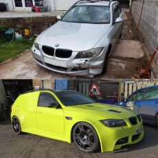 BMW 320d M3 Panel Van Conversion Mod