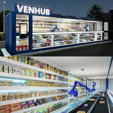 VenHub Autonomous Smart Store Robots