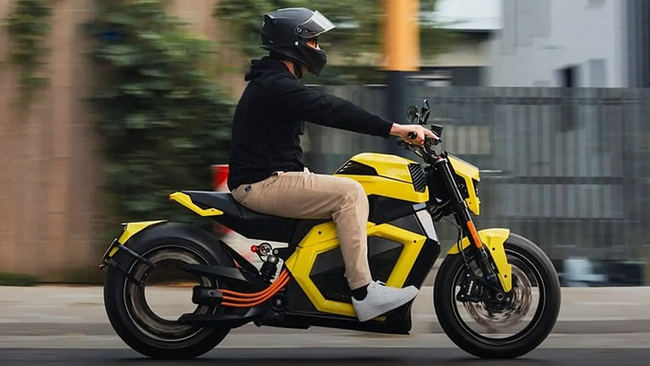 Verge TS Pro Electric Motorcycle Hubless Design