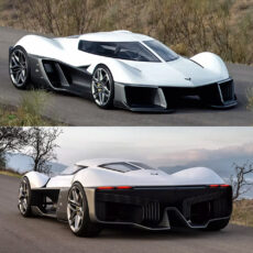 GM Corvette Electric Supercar Concept