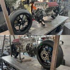 Maxwell Hazan Ferrari V8 Motorcycle