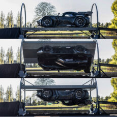 McMurtry Speirling First Electric Hypercar Drive Upside Down