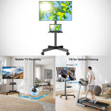 Perlesmith Mobile TV Stand