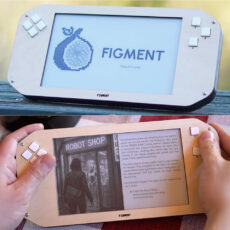 Pedro Makes First E-Ink Game Console Figment