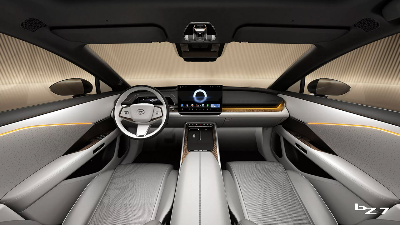 Toyota bZ7 Electric Sedan Interior