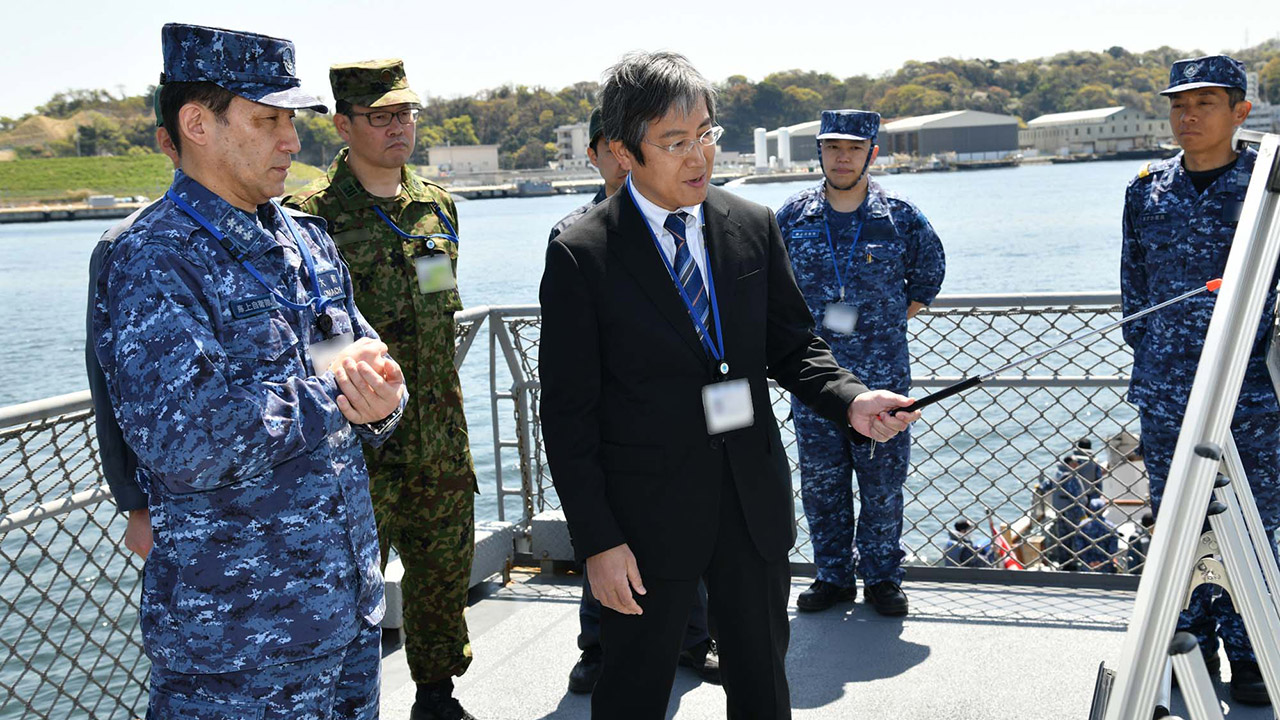 Japan Maritime Self-Defense Force JMSDF Electromagnetic Railgun
