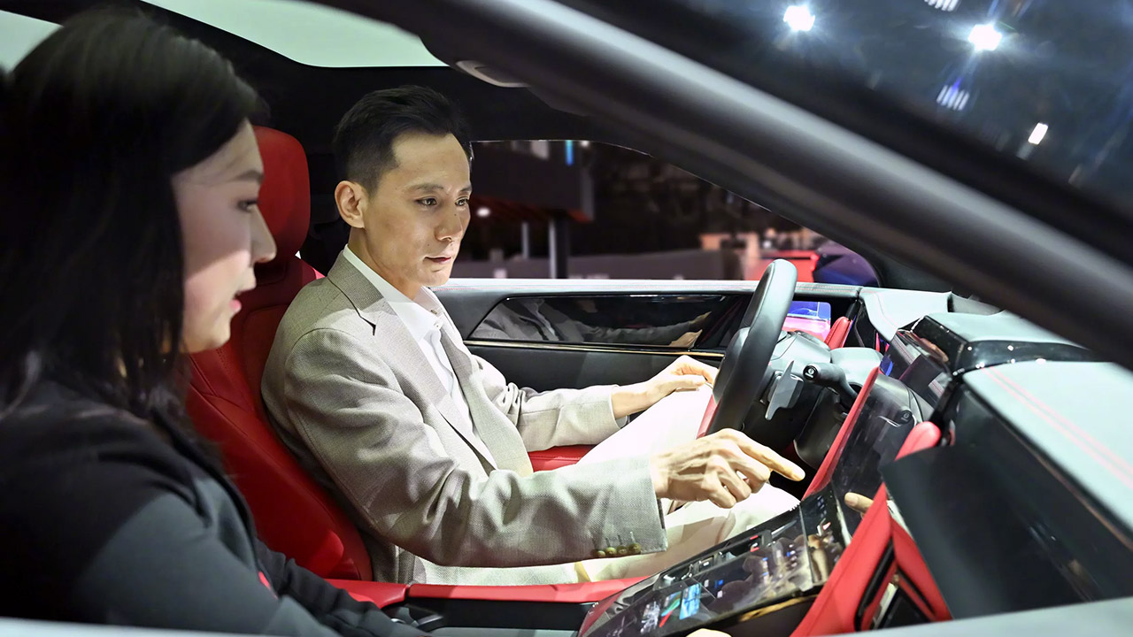 Production Honda GT EV Interior