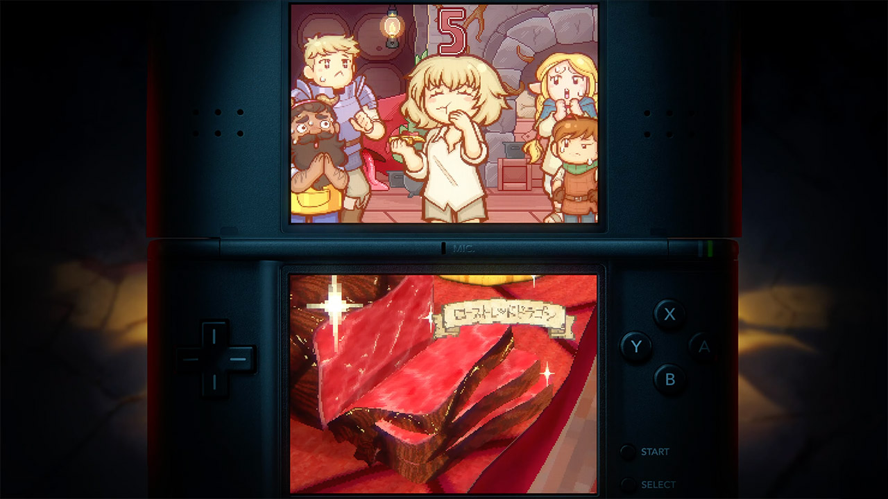 Netflix Delicious in Dungeon Anime Nintendo DS Cooking Meshi
