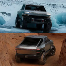 GAC Pickup 01 Concept Tesla Cybertruck