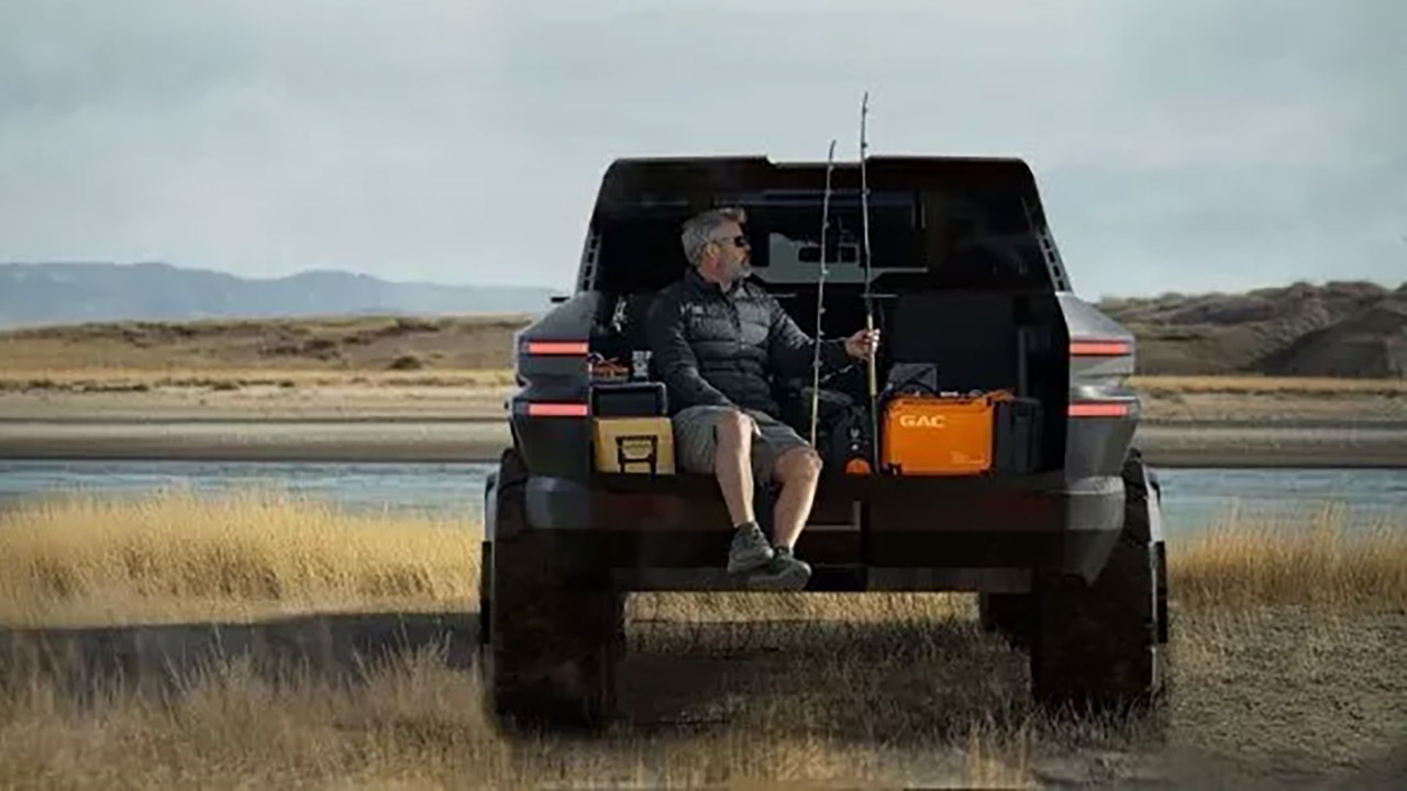 GAC Pickup 01 Concept Tesla Cybertruck