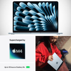 New MacBook Air M4 Sky Blue