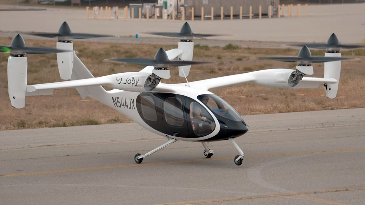 Joby S4 eVTOL Test Flights Transition Vertical Cruise