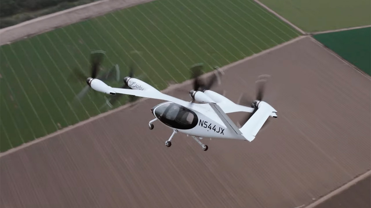 Joby S4 eVTOL Test Flights Transition Vertical Cruise