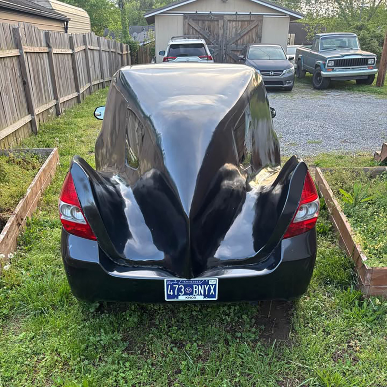 Honda Fit Mini Batmobile Knockoff Replica
