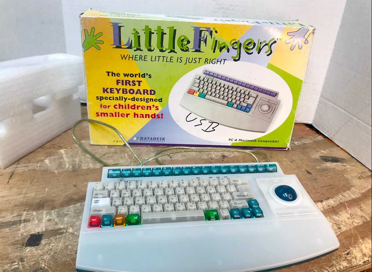 LittleFingers Computer Keyboard 90s