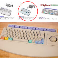 LittleFingers Computer Keyboard 90s