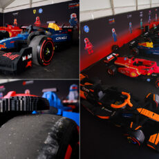 Life-Sized LEGO F1 Cars Drive Miami GP