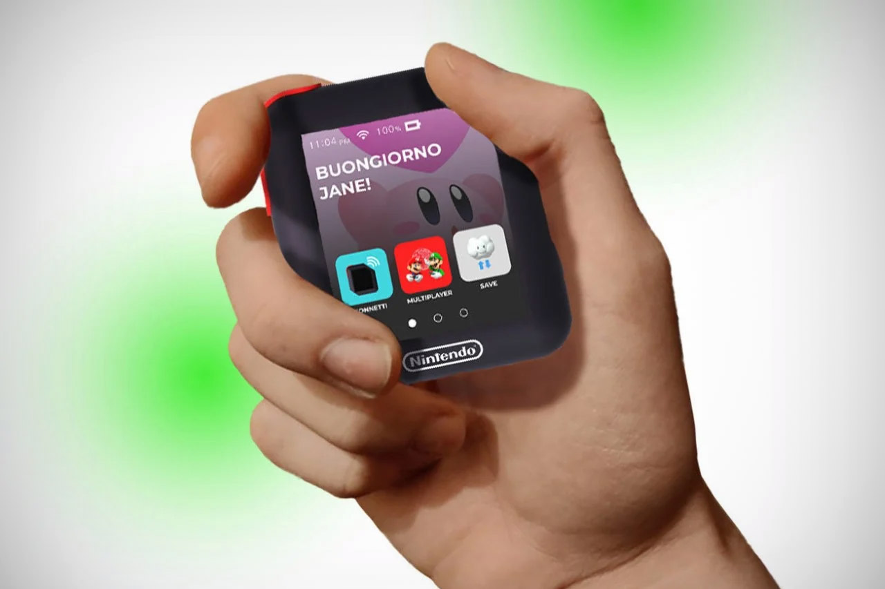 Nintendo Niino Concept Gaming Smartwatch