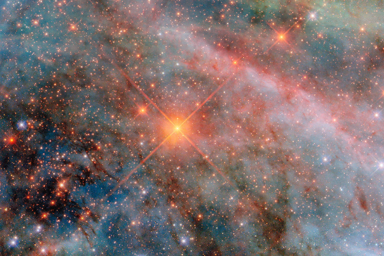 Hubble Large Magellanic Cloud LMC Cosmic Candy Floss