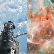 Hubble Large Magellanic Cloud LMC Cosmic Candy Floss