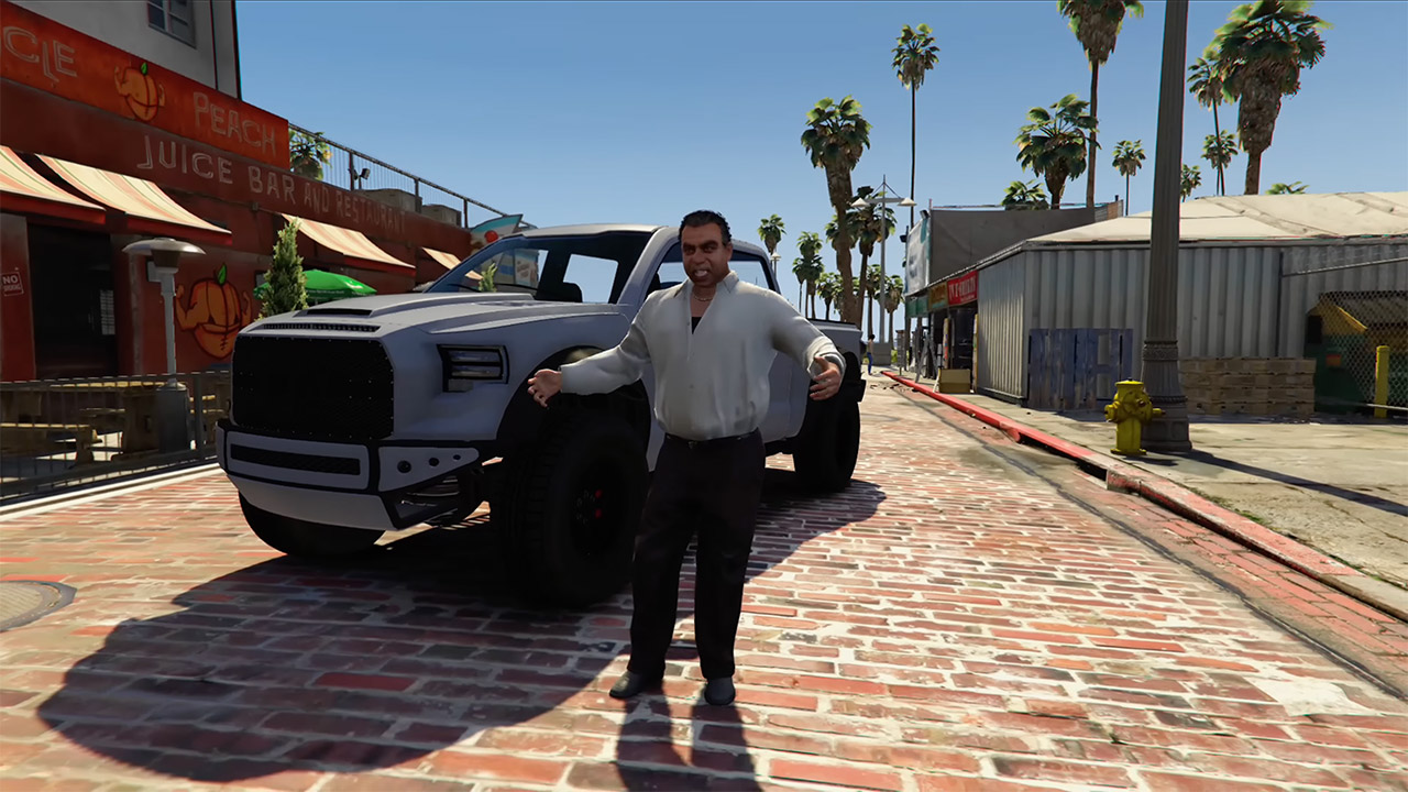 Second Grand Theft Auto 6 Trailer Recreated in GTA 5