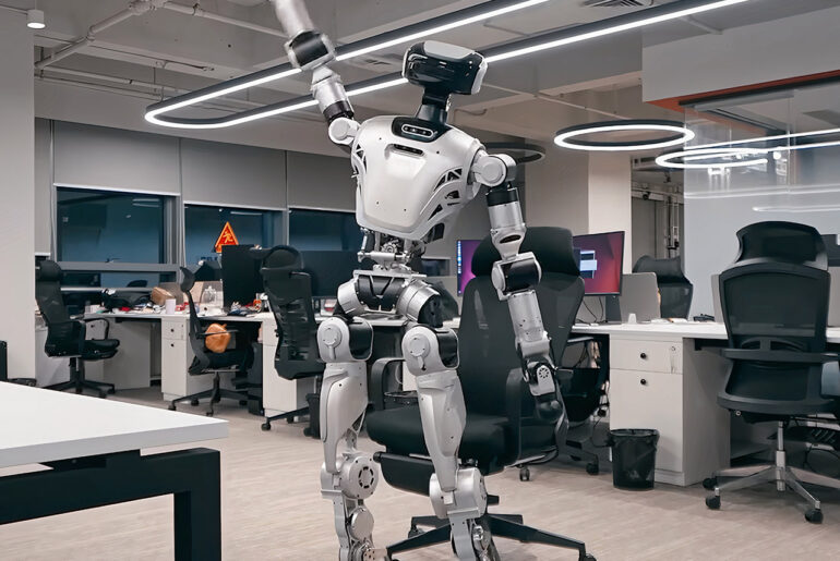 LimX Dynamics CL-3 Humanoid Robot Stretching