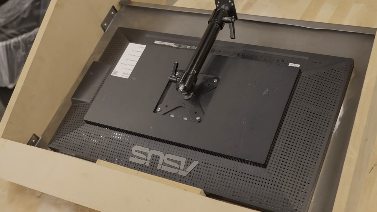 Linux Umbrella Wall-Mounted Arcade Machine DIY Build