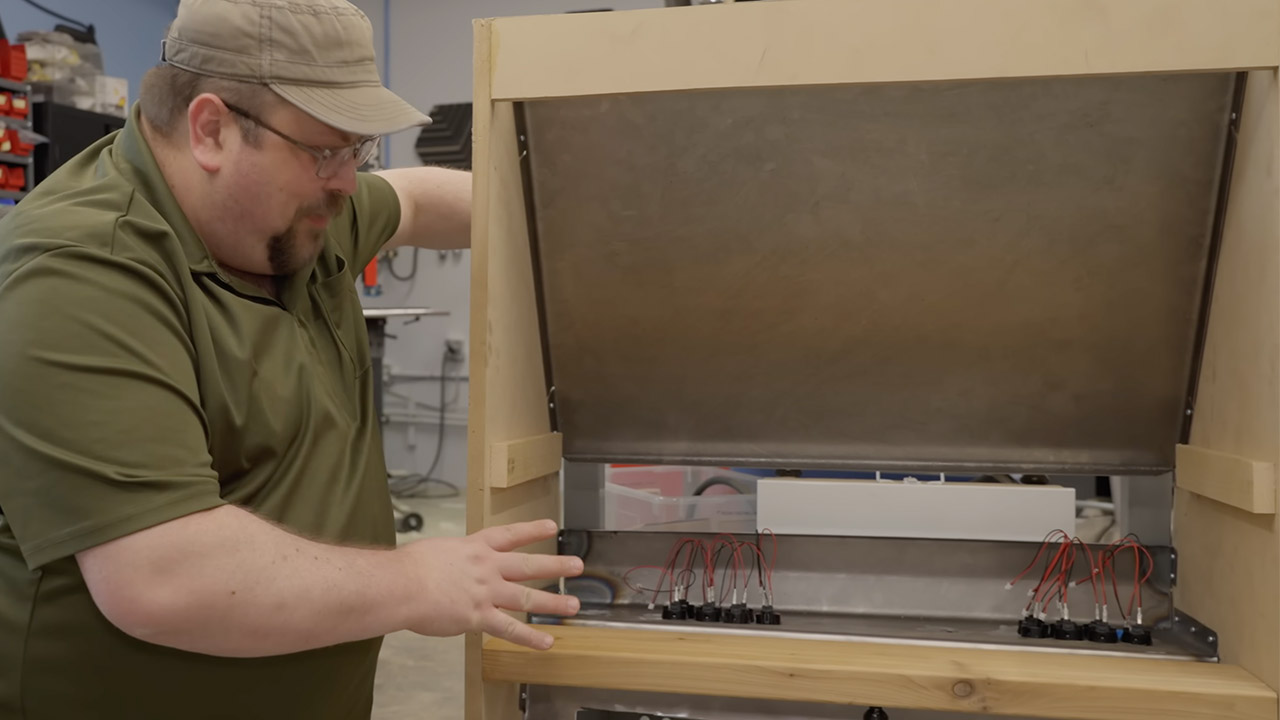 Linux Umbrella Wall-Mounted Arcade Machine DIY Build