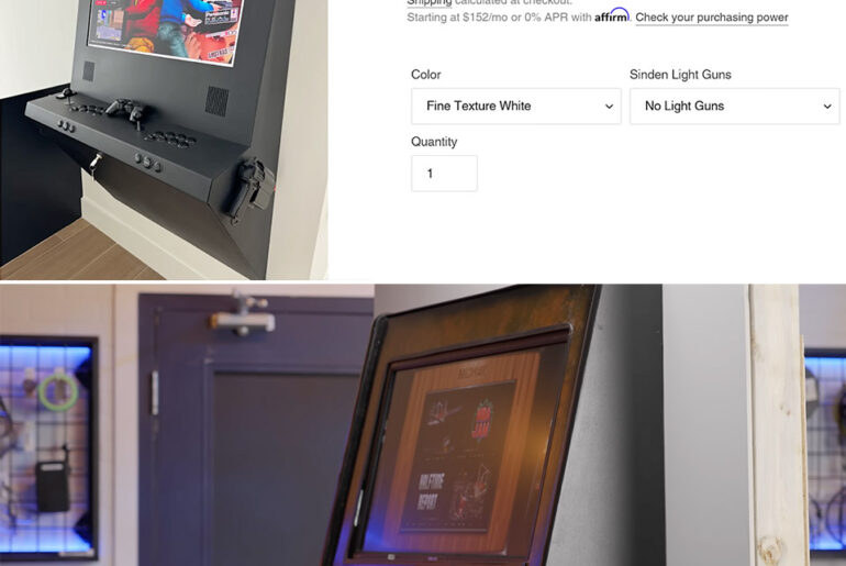 Linux Umbrella Wall-Mounted Arcade Machine DIY Build
