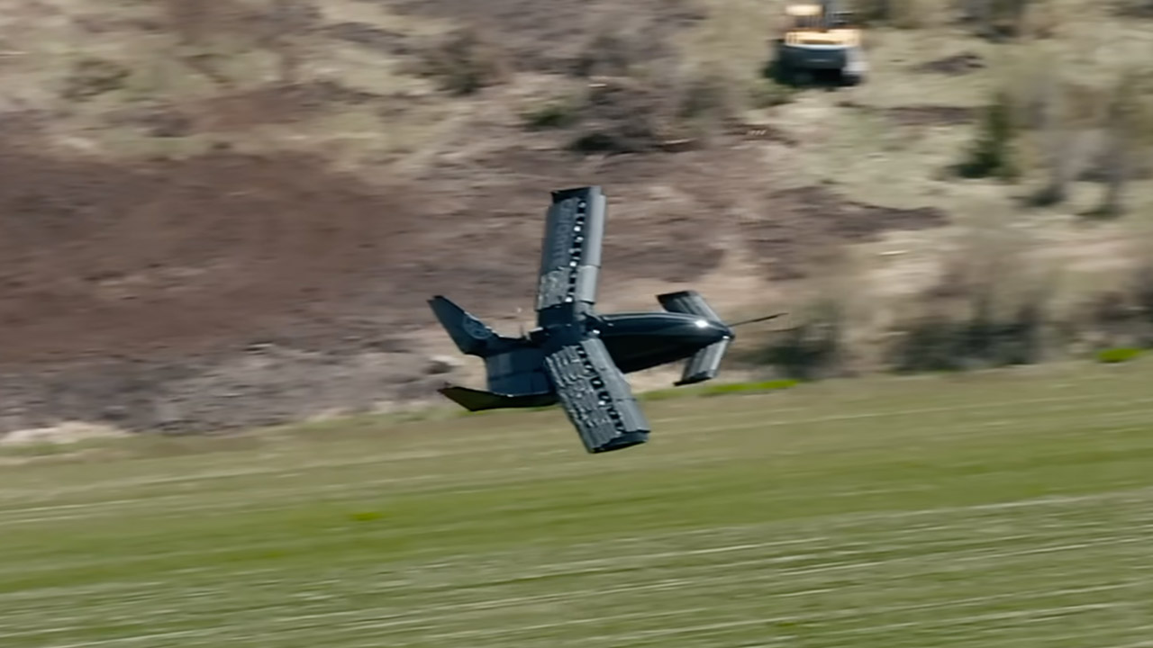 Horizon Cavorite X7 eVTOL First Aircraft Transition Fan-in-Wing Design