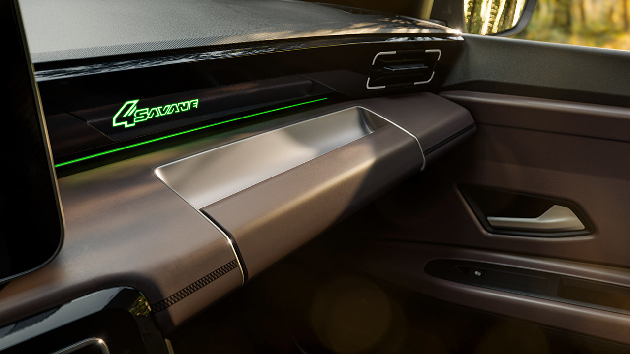 Renault 4 Savane 4x4 Concept EV Interior