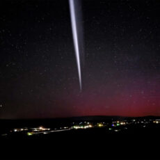 Photographer Sky White Streak Auroras