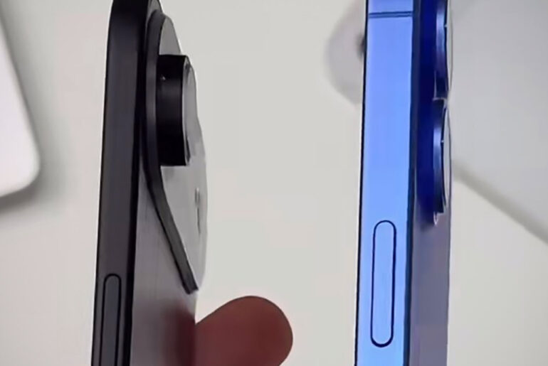 iPhone 17 Air Dummy Side-by-Side iPhone 16 Plus