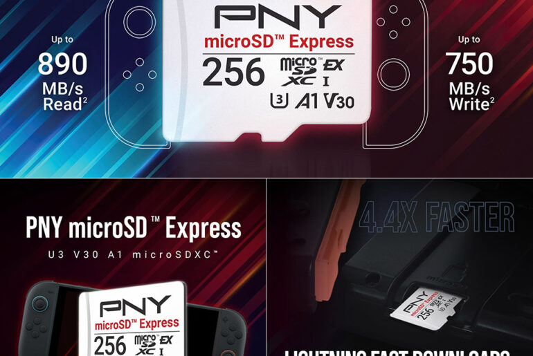 PNY microSD Express Nintendo Switch 2