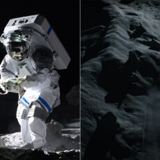 LUNA Analog Facility Astronaut Moon Photography