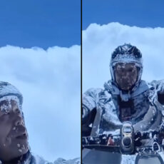 Paraglider China Cloud Suck Everest